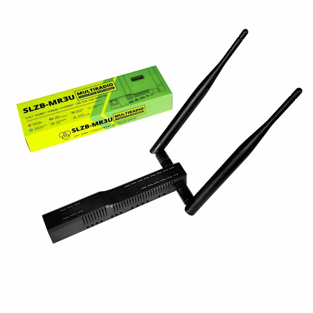 SMLIGHT SLZB-MR3U | Multi-Radio Zigbee 3.0 & Thread Ethernet PoE Coordinator