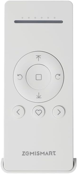 Zemismart ZMT6 | 6-Kanaals RF Afstandsbediening voor Rolgordijnmotoren