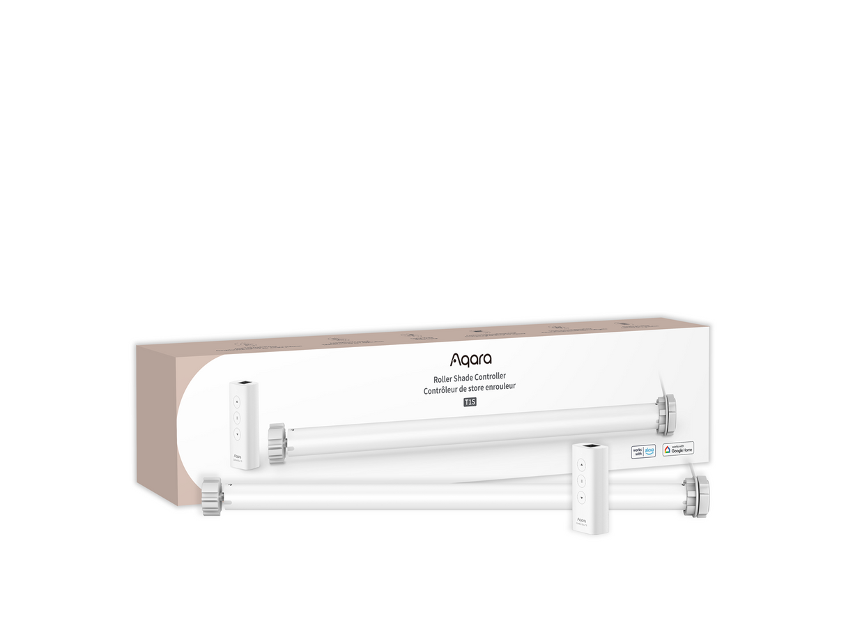 Aqara Smart Roller Shade Controller T1S | 220V Roller Blind Control with Matter via HUB