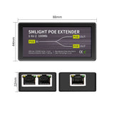 SMLIGHT PoE Uitbreidingsplitter | Eén ingang, twee PoE-uitgangen via Ethernet