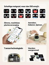 Plantsio Ivy Gen 2 – Interactieve Slimme Bloempot met 9 Sensoren