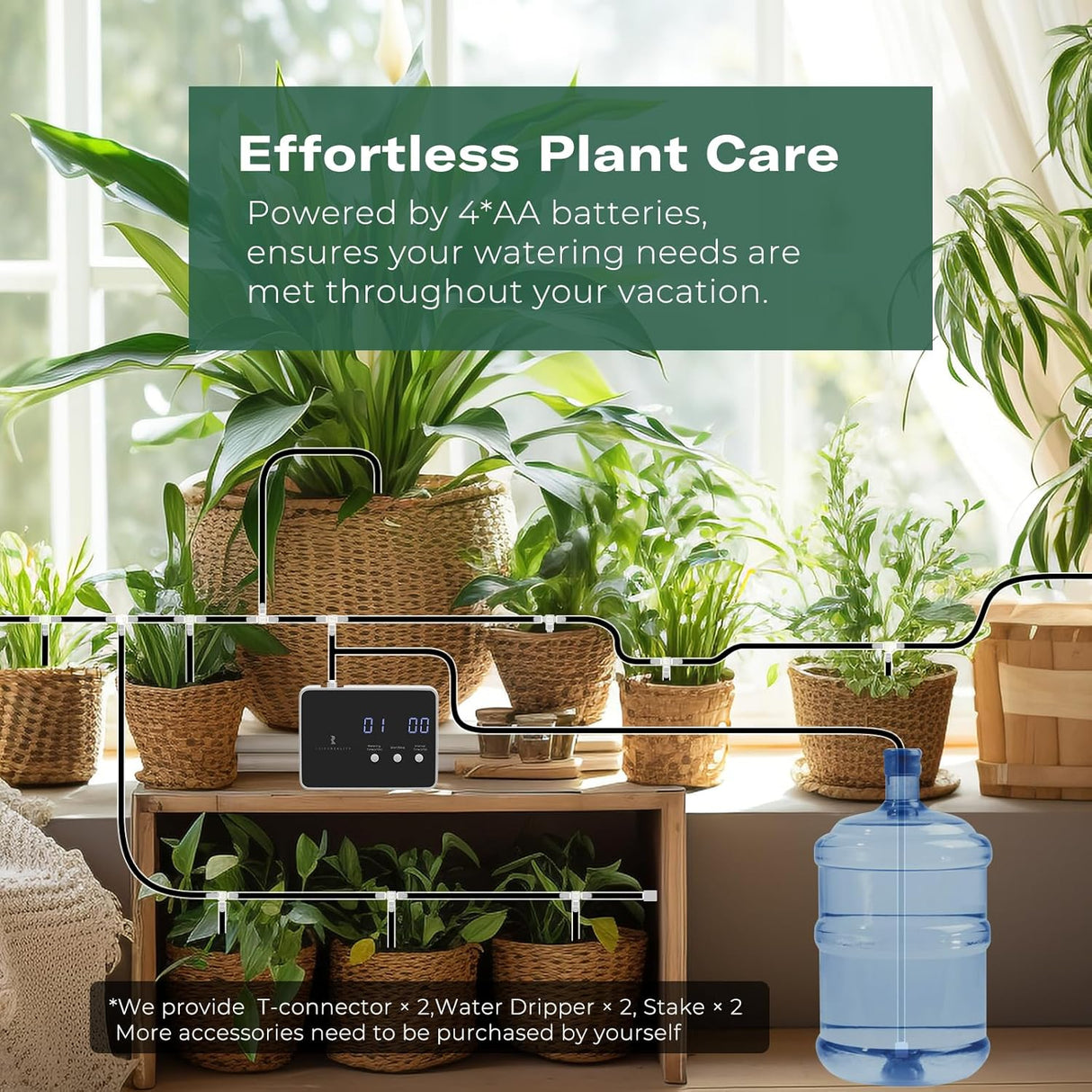 THIRDREALITY Smart Watering Kit PRO - Automatisch Bewatering Potplanten
