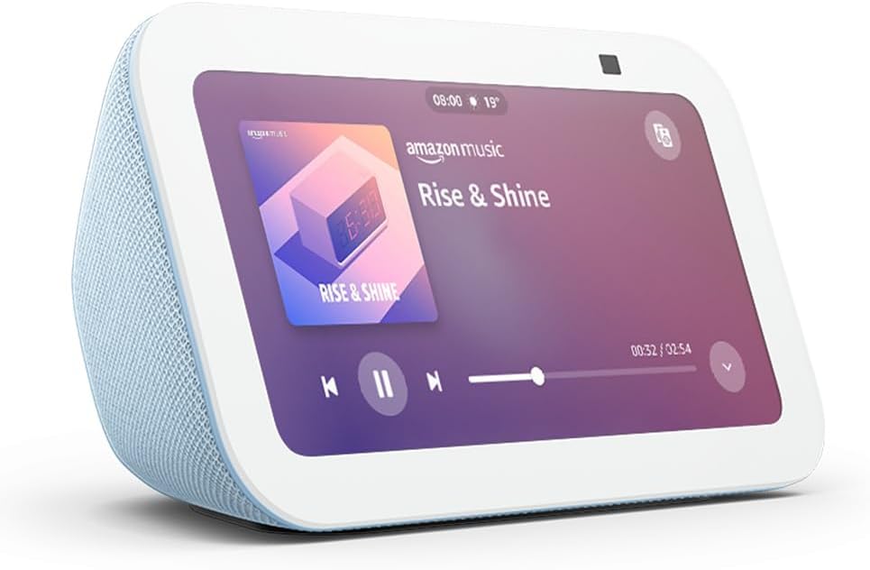 Amazon Echo Show 5 (3e generatie) | Smart Display / Speaker met WiFi, Bluetooth en Alexa - Blauw