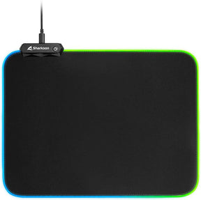 Sharkoon 1337 RGB V2 Gaming Mat Game-muismat Zwart