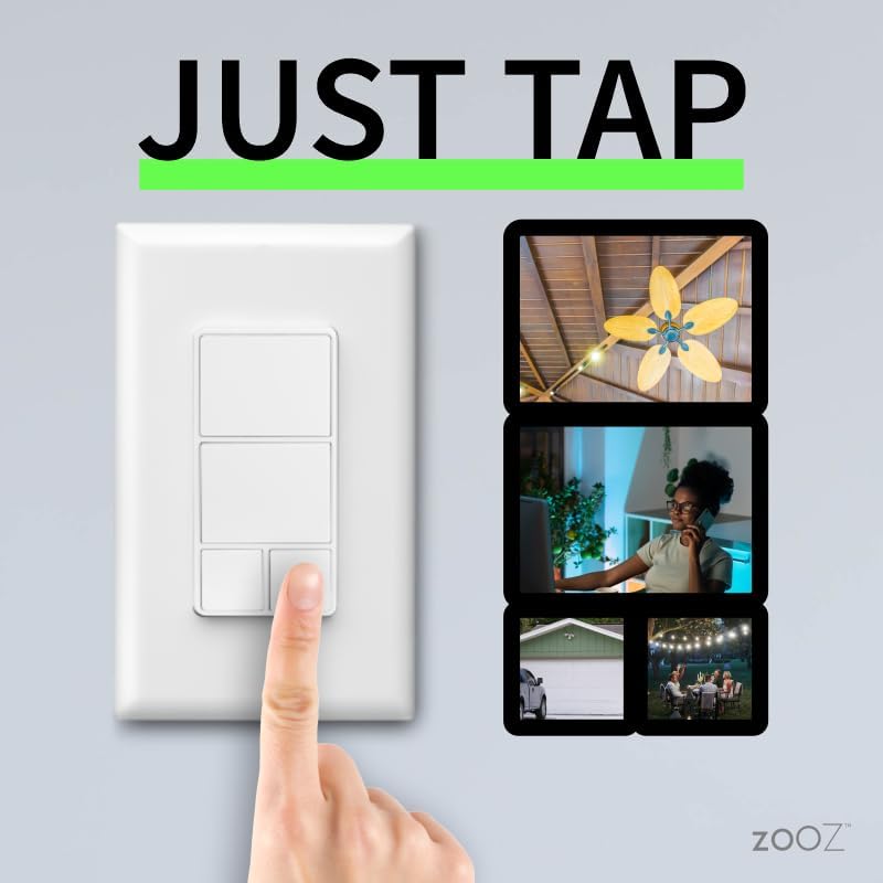 Zooz 800 Z-Wave Plus Scene Controller & Afstandsbediening | ZEN37