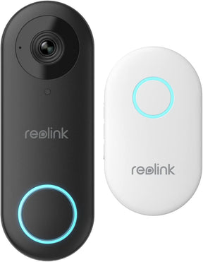 Reolink Video Deurbel Camera PoE met Reolink Bel, 2K+ Super HD Video Bedrade Buitencamera, 180° Diagonaal Beeld, Tweerichtingsaudio, Persoonsdetectie, Waterdicht, Waarschuwingen, Werkt Met Reolink NVR