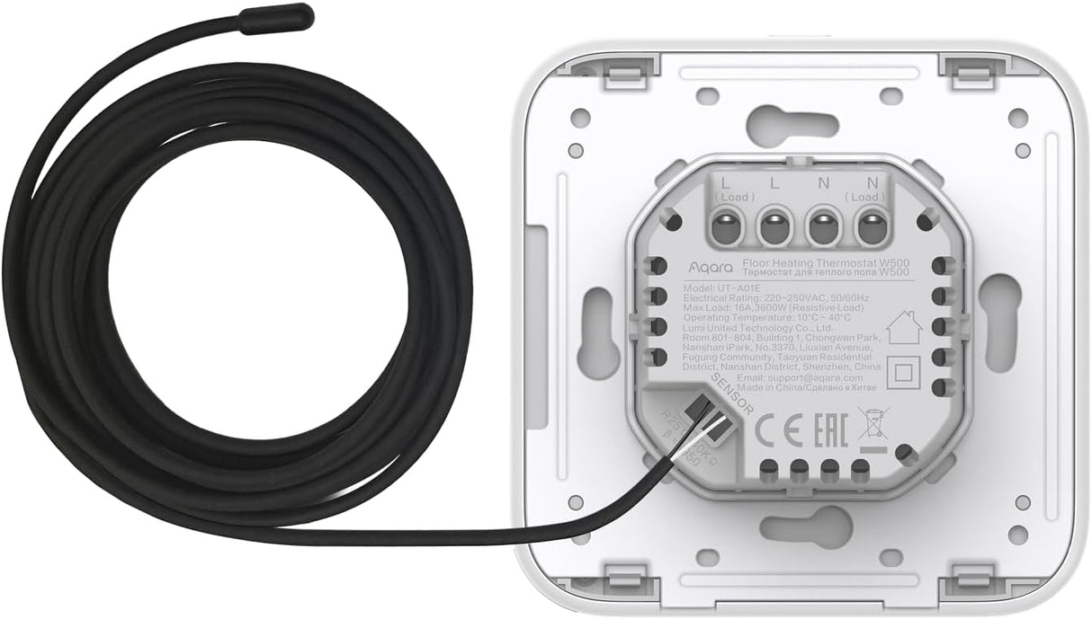 Aqara W500 Slimme Thermostaat Vloerverwarming | Zigbee & Thread