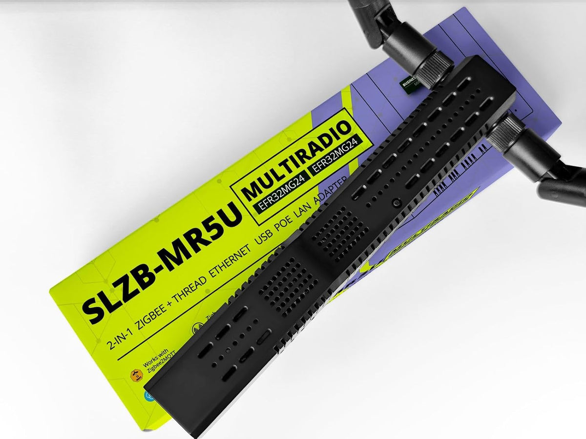 SMLIGHT SLZB-MR5U | Dual EFR32MG24 Multi-Radio Zigbee 3.0 & Thread Coördinator