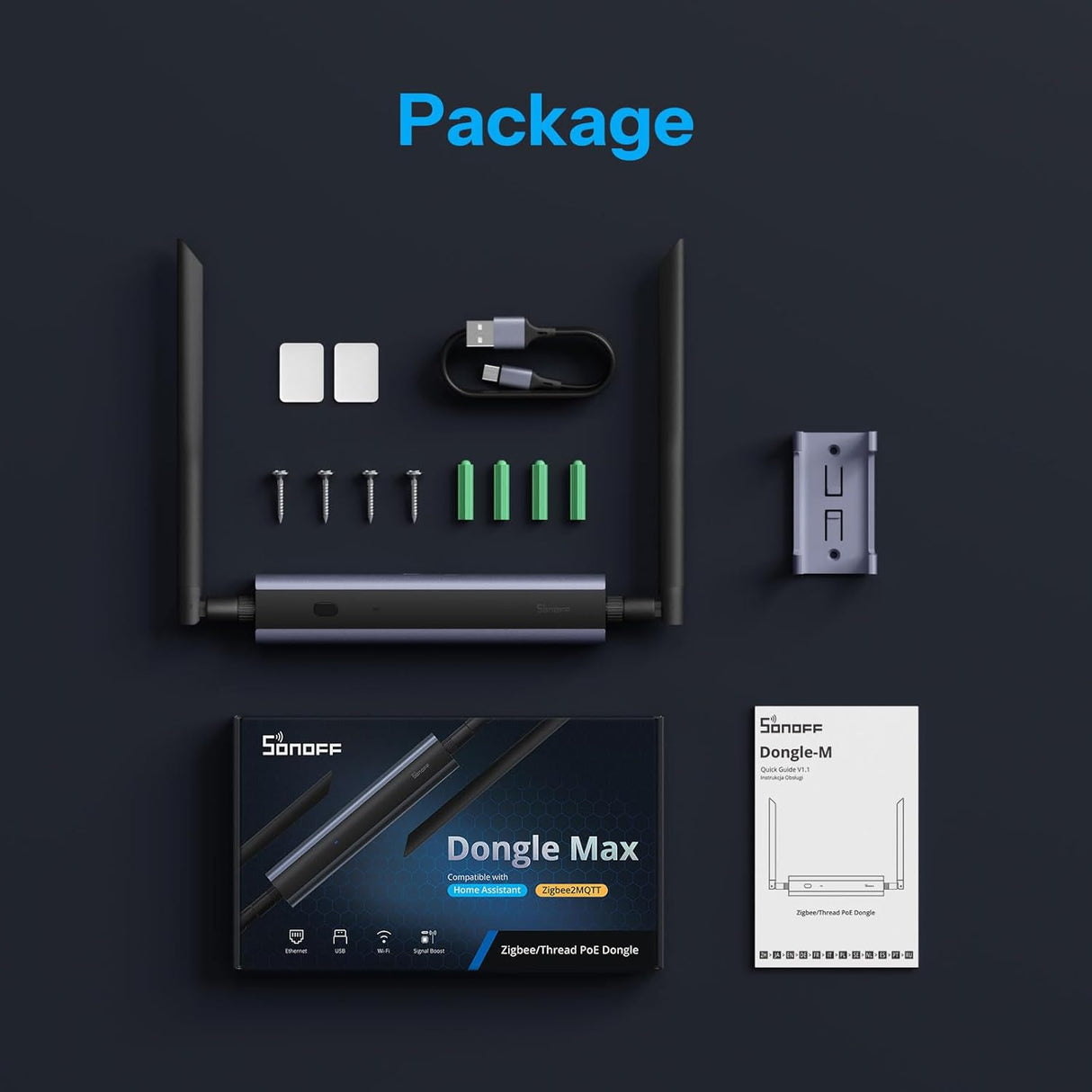 SONOFF Dongle Max – Zigbee & Thread PoE Gateway voor Home Assistant