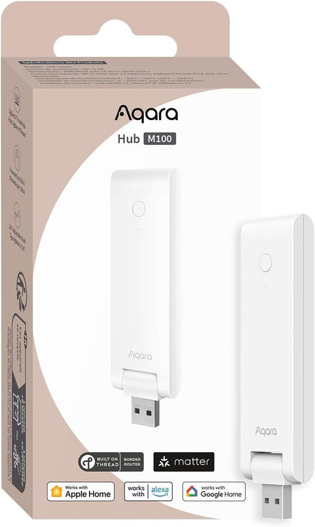 Aqara Hub M100 met verpakking