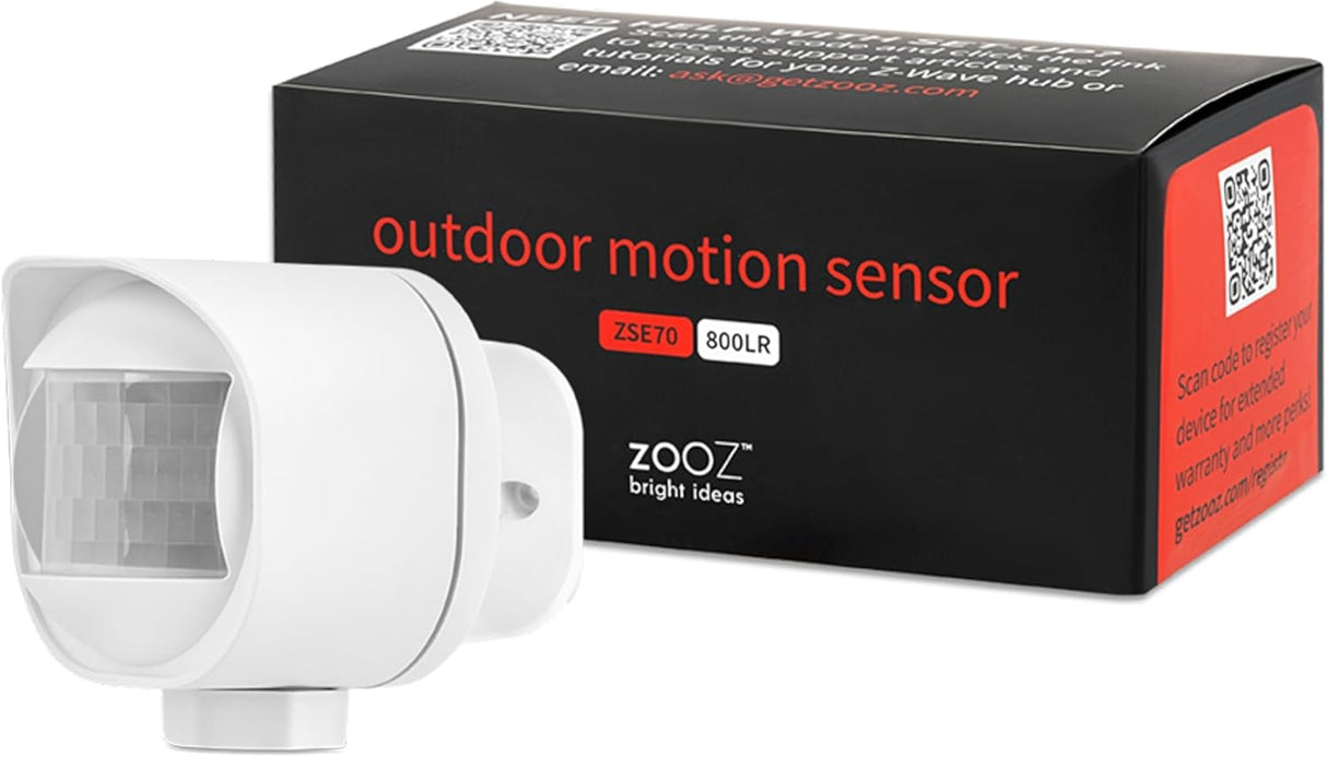 Zooz 800 Z-Wave Plus Buiten-Bewegingssensor | ZSE70