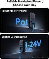 Aqara G400 Select WIRED Slimme Deurbel | 2K Video, PoE Support & Local AI