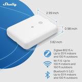 Shelly Flood Gen4 – Smart Water Leak Sensor with Wi-Fi, Zigbee, and Matter