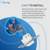 Shelly 1 Mini Gen4 – Kompakter Einbauschalter mit WiFi, Zigbee und Matter