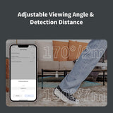 Aqara Beweging Sensor P1, vereist AQARA HUB, batterijduur 5 jaar, configureerbare detectie-timeout, voor waarschuwingssysteem en automatiseringen, compatibel met HomeKit, Alexa, SmartThings, IFTTT