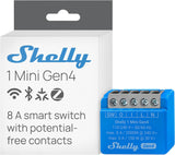 Shelly 1 Mini Gen4 – Kompakter Einbauschalter mit WiFi, Zigbee und Matter