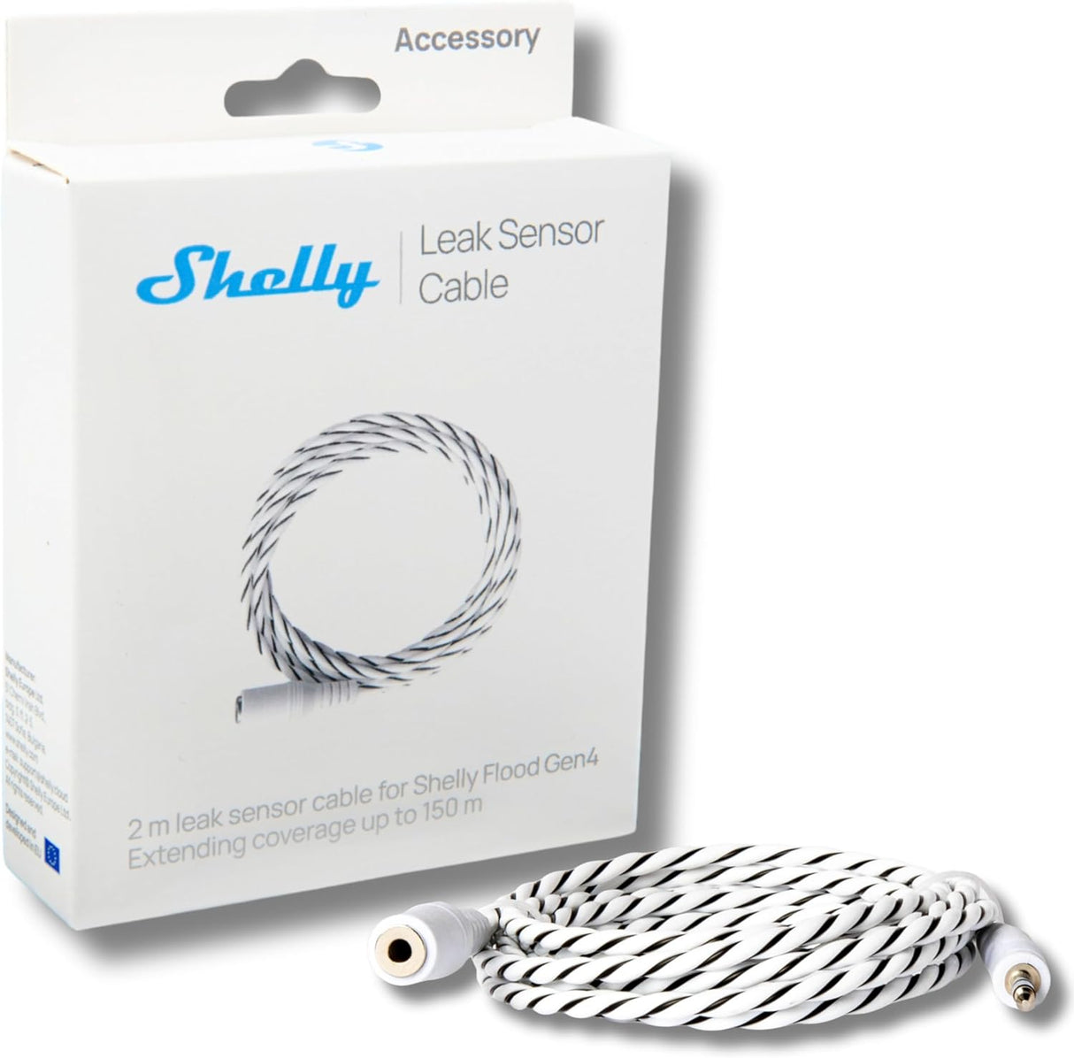 Shelly Leckagesensor Kabel – Verlängerungskabel für Shelly Flood Gen4