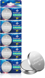 CR2450 3V Lithium-Knopfzelle (5er-Pack) | Beidongli