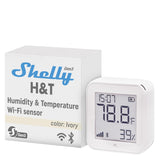Shelly H&T Gen3 | Wi‑Fi temperatuur- en vochtigheidssensor met e‑paper display