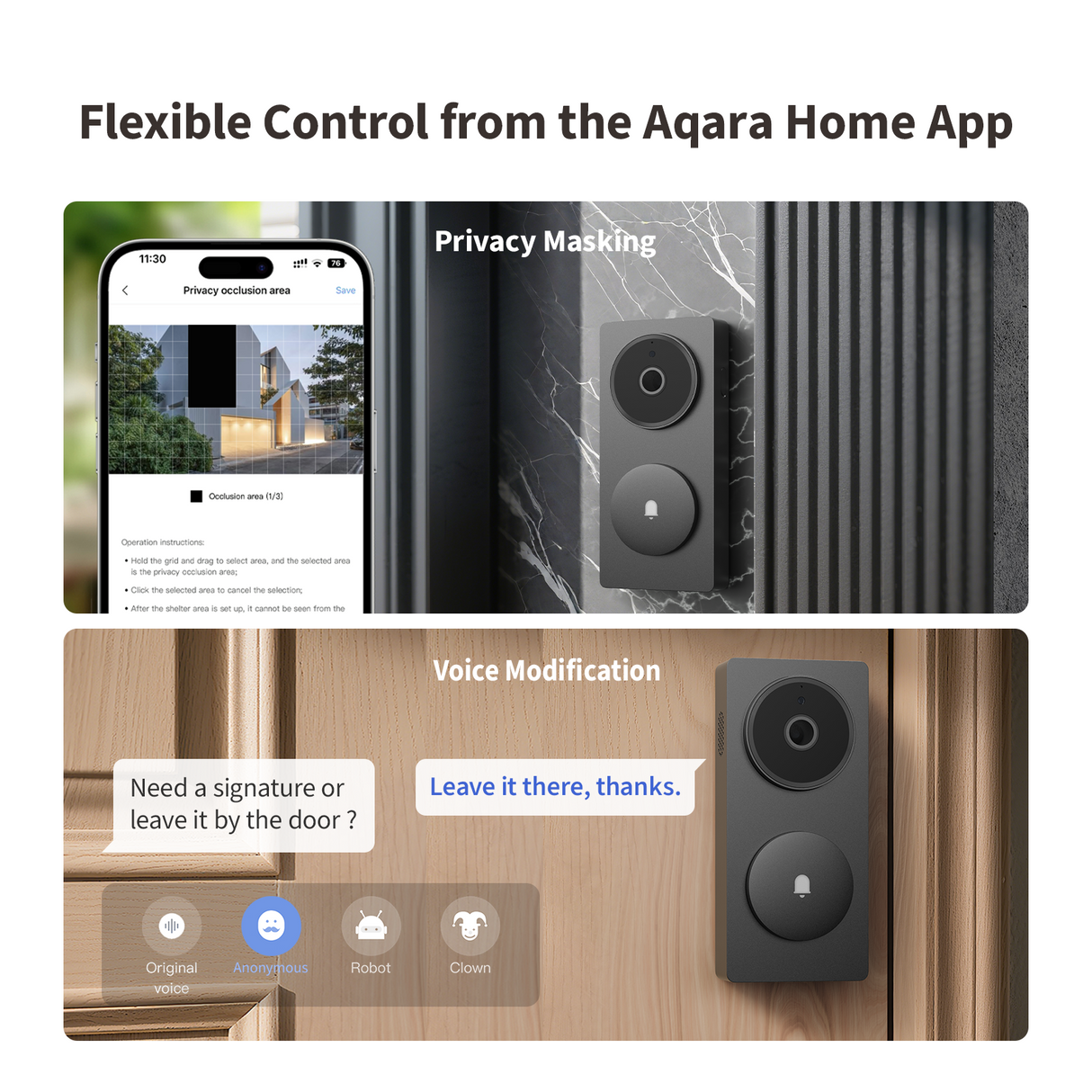 Aqara Doorbell Camera Hub G410 Select