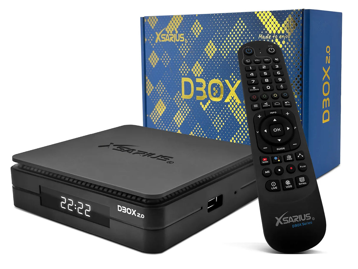Xsarius DBOX 2.0 | Android 11 4K mediaspeler met WiFi 6, Widevine L1 & PremiumTV 2