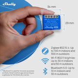 Shelly 1 Mini Gen4 – Kompakter Einbauschalter mit WiFi, Zigbee und Matter