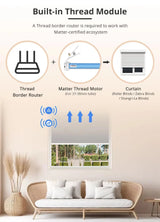 Zemismart MT25B | Draadloze rolgordijnmotor (Retrofit) | Matter over Thread