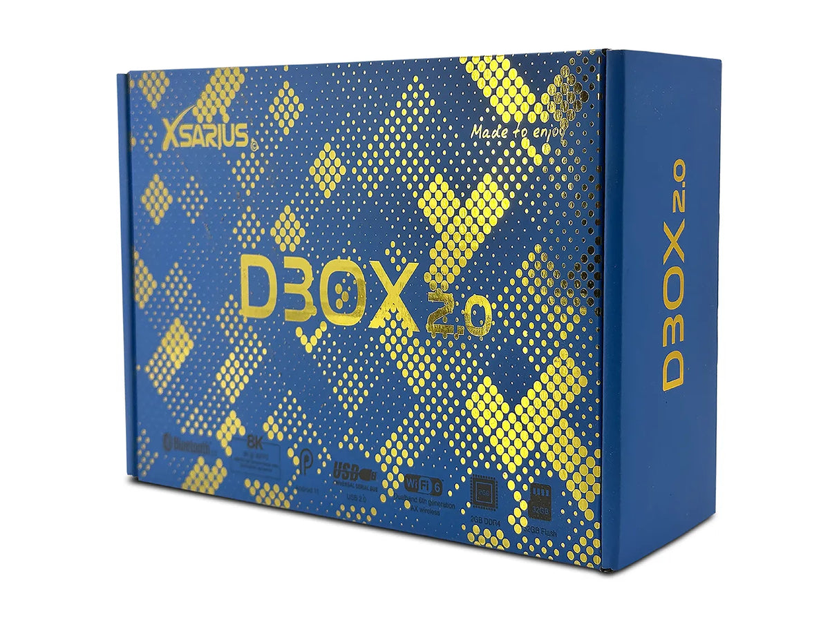 Xsarius DBOX 2.0 | Android 11 4K mediaspeler met WiFi 6, Widevine L1 & PremiumTV 2