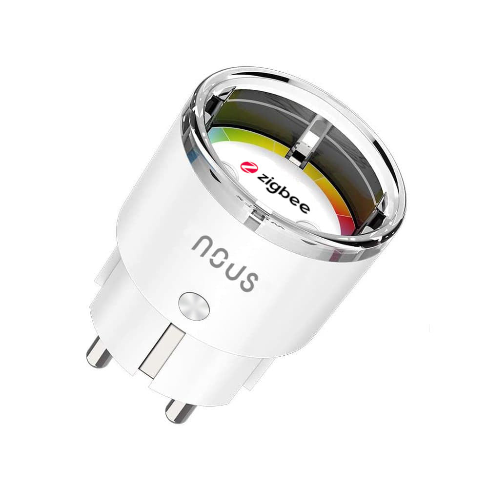 Nous A1Z Zigbee Smart Plug mit Energiemessung | 2500W 16A | Typ F