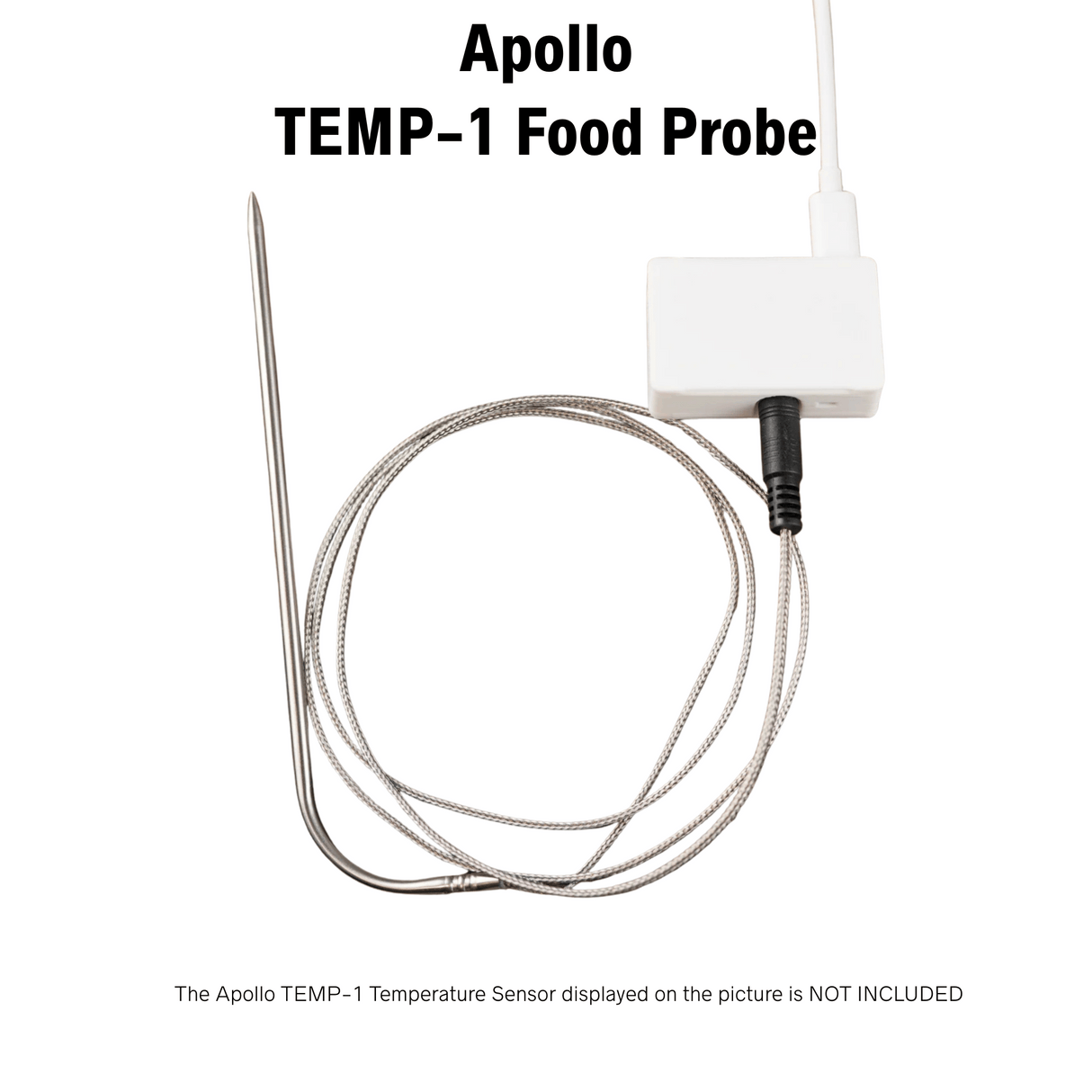 Apollo RVS Voedselprobe voor TEMP-1 Temperatuursensor
