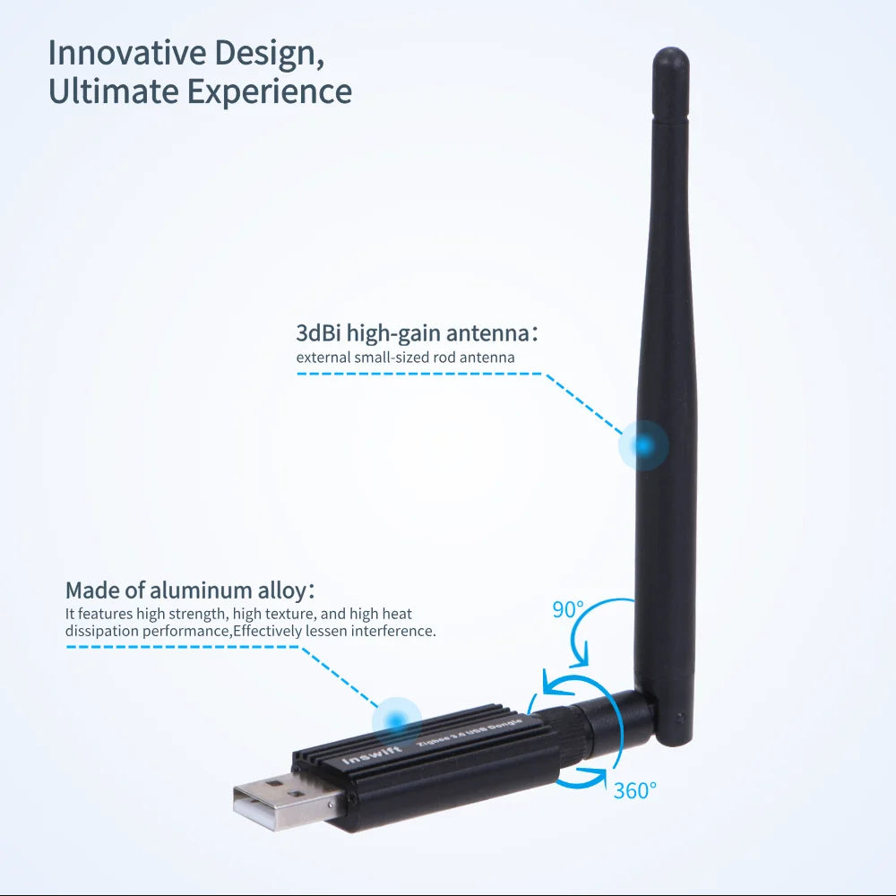 DIYANI Smart Dongle MG24 – Zigbee 3.0 USB Koordinator EFR32MG24
