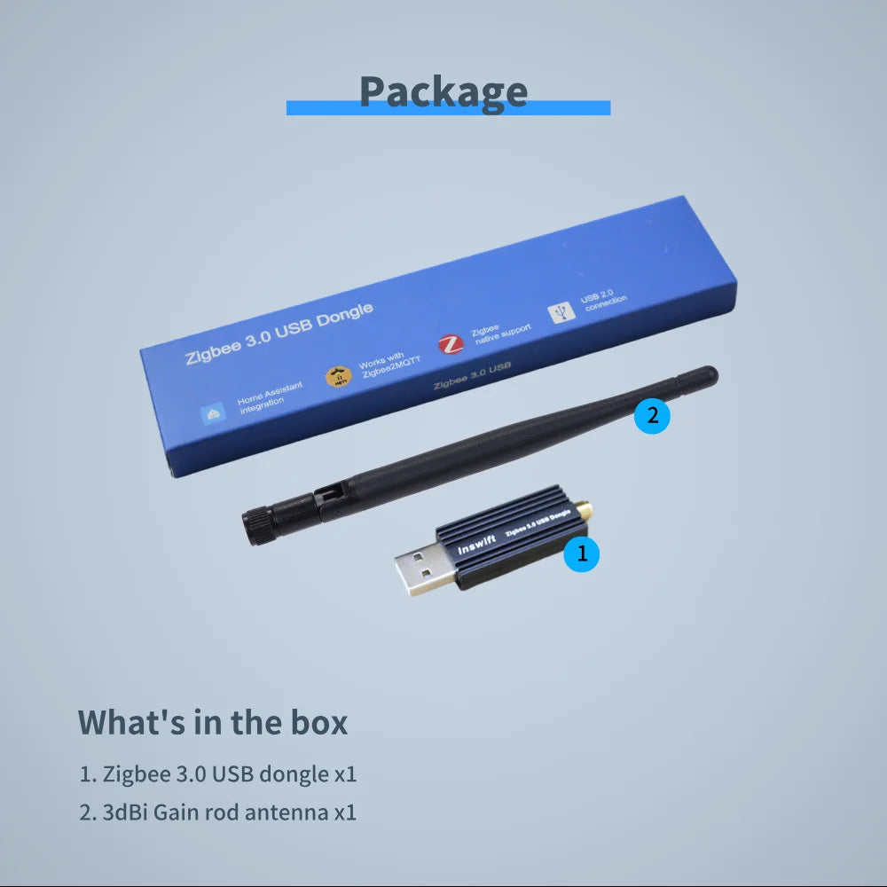DIYANI Smart Dongle MG24 – Zigbee 3.0 USB Koordinator EFR32MG24