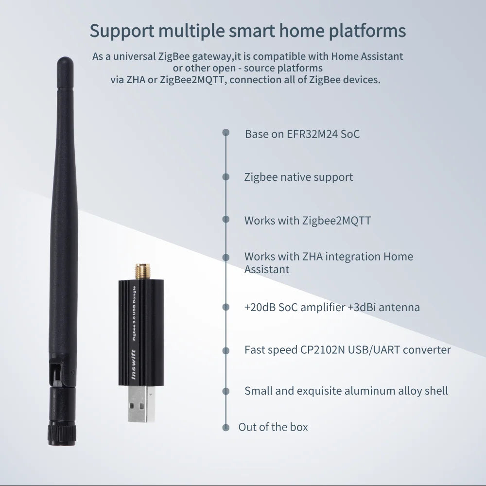 DIYANI Smart Dongle MG24 – Zigbee 3.0 USB Koordinator EFR32MG24