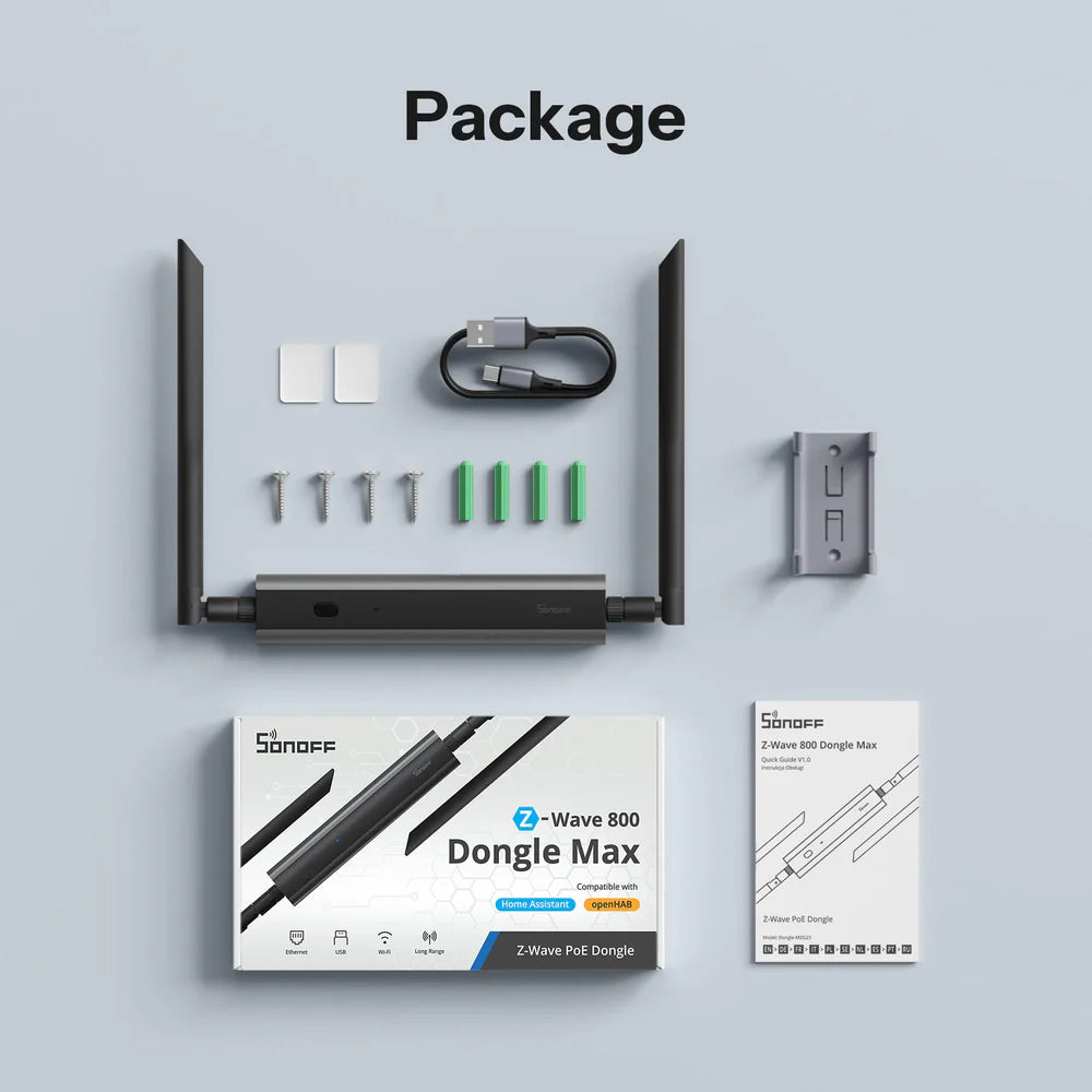 SONOFF Dongle-MZG23 | Z-Wave 800 PoE Dongle Max