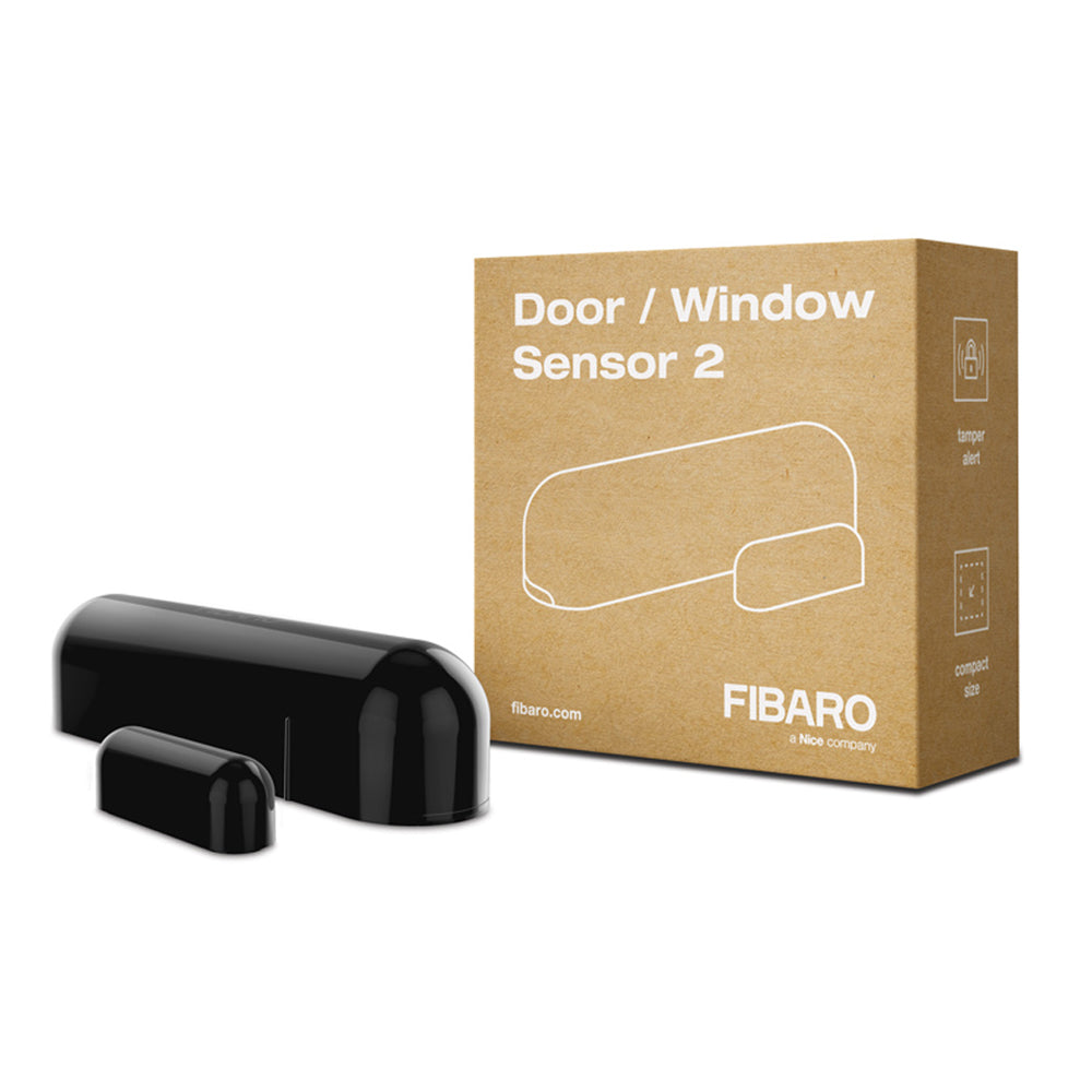 FIBARO Deur en Raam Sensor 2 - Zwart
