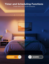 Govee RGBWW Smart LED-Glühbirne GU10 4.8W | Matter über Wi-Fi, 400lm & Sprachsteuerung