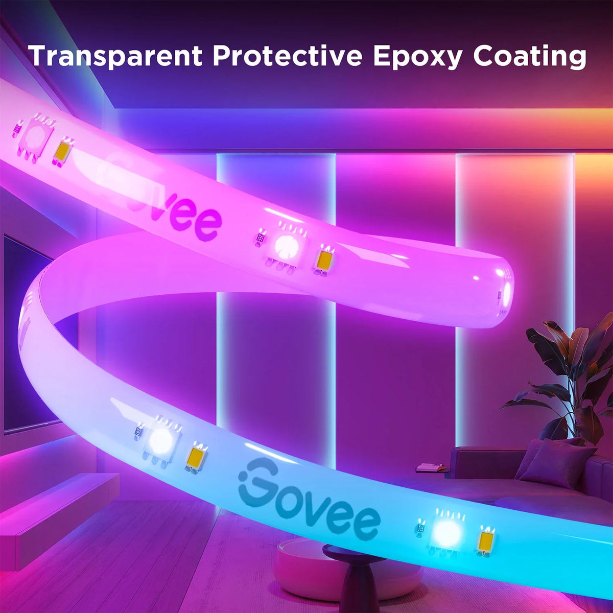 Govee Strip Light S LED Strip 5 Meter | RGBIC, Matter ondersteuning & Hogere Lichtopbrengst