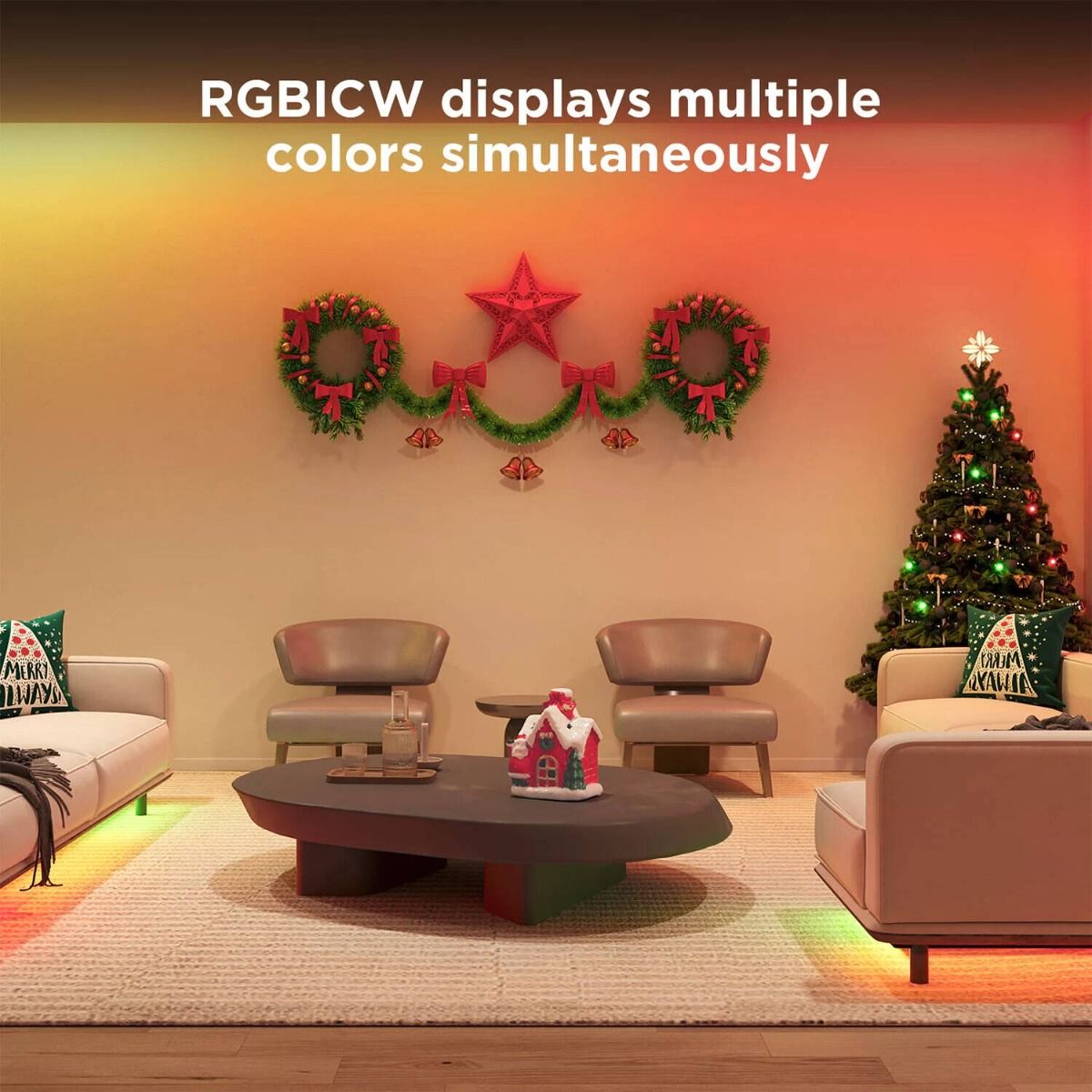 Govee Strip Light S LED Strip 5 Meter | RGBIC, Matter ondersteuning & Hogere Lichtopbrengst