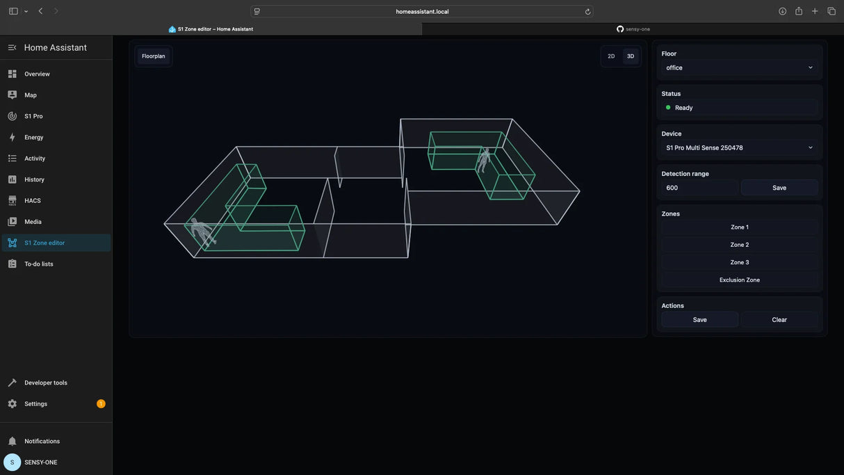 Sensy-One S1 Pro Multi Sense mmWave Multisensor | LD2450