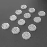 Domodulo Material Symbols Button Cover Set | 12-delige knoppenset voor Capsule