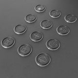Domodulo Material Symbols Button Cover Set | 12-delige knoppenset voor Capsule