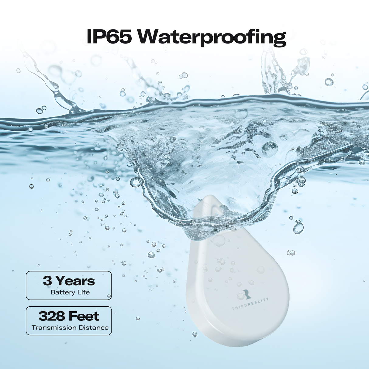 THIRDREALITY Matter Waterleak Kit KM1 – Hub-vrij, 3 Sensoren