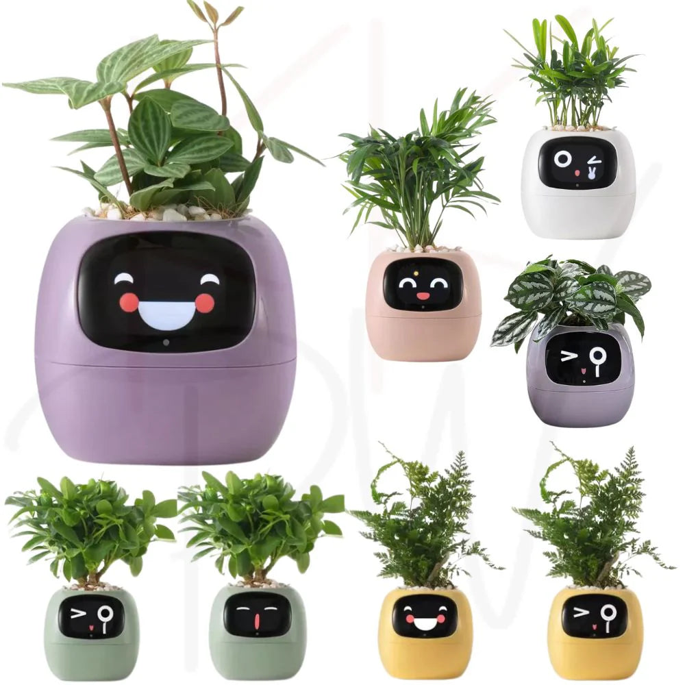 Tuya Ivy Smart Planter – Interactieve WiFi Bloempot met Display