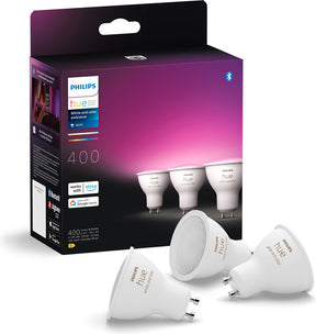 Philips Hue White & Color Ambiance Bluetooth GU10 3-pack | 400 lumen EAN: 8720169229877