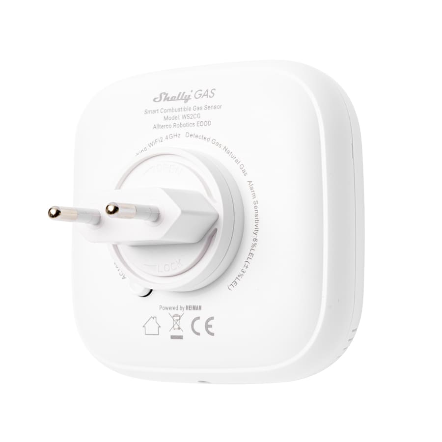 Shelly Gas CNG: Wi-Fi Sensor voor Aardgas