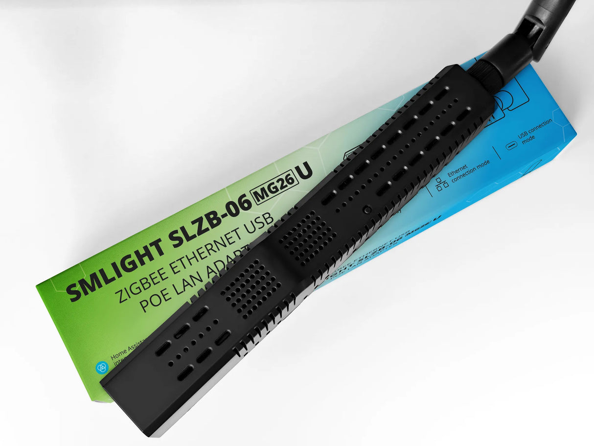 SMLIGHT SLZB-06MG26U – Zigbee Ethernet PoE Coördinator voor Home Assistant