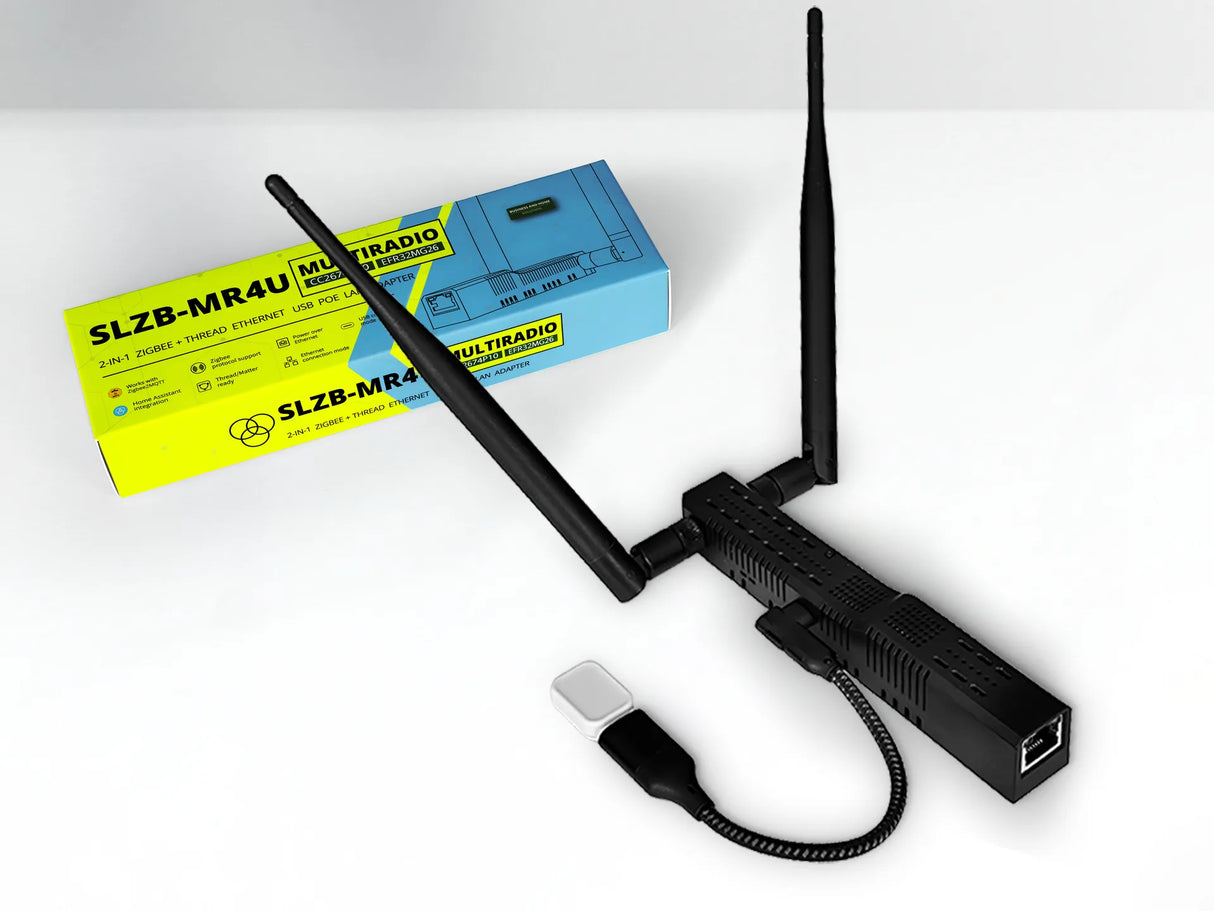 SMLIGHT SLZB-MR4U Dual-Radio Zigbee & Thread PoE | Home Assistant
