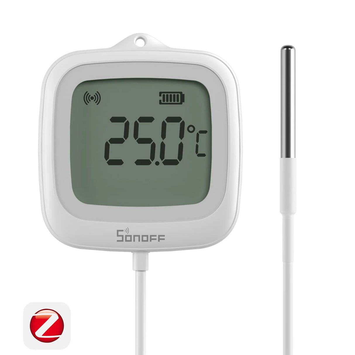 Sonoff SNZB-02LD Zigbee Thermometer with Probe – IP65