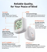 SONOFF SNZB-02WD IP65 Zigbee Temperatur- & Feuchtigkeitssensor