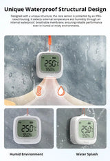 SONOFF SNZB-02WD IP65 Zigbee Temperatur- & Feuchtigkeitssensor